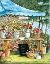 HAED ししゅう図案クロスステッチチャート ベティのフラワースタンド Heaven And Earth Designs 輸入 Kay Lamb Shannon...