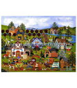 HAED クロスステッチ刺しゅうチャート 買い物好き Heaven And Earth Designs 図案 Jane Wooster Scott 輸入 Sho...