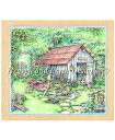 HAED 刺しゅうクロスステッチチャート 物置小屋 Heaven And Earth Designs 輸入 Kim Jacobs 上級者 Garden Shed...