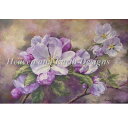 HAED クロスステッチししゅう図案 林檎の花 Heaven And Earth Designs 輸入 Marianne Broome 上級者 Apple Bl...