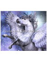 Laurie Prindleクロスステッチ刺しゅうチャート HAED 図案 【 Mini Fallen Angel LP 】 Heaven And Earth ...