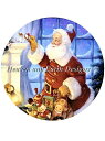 ししゅうクロスステッチ図案 HAED サンタクロースとネズミ 輸入 Scott Gustafson 上級者 QS Santa and Mouse-Gustafson