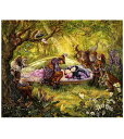 クロスステッチししゅうチャート 白雪姫 Heaven And Earth Designs 輸入 Josephine Wall 全面刺し Supersized S...