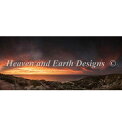 ししゅうクロスステッチチャート 夕焼けの海 Heaven And Earth Designs 輸入 Geoff Pritchard 上級者 Balance Da...