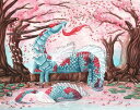 クロスステッチ刺繍チャート 桜のそよ風 Heaven And Earth Designs 輸入 Carla Morrow 上級者 Cherry Blossom ...