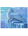 クロスステッチししゅうチャート ペンギンの保護者 Heaven And Earth Designs 輸入 Rob Carlos 上級者 Penguin Prot...