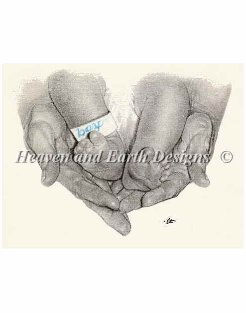 クロスステッチししゅうチャート 丁寧に触れる Heaven And Earth Designs 輸入 Katerina Koukiotis 上..