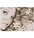 クロスステッチししゅうチャート フラワー・ガール Heaven And Earth Designs 輸入 Zindy Nielsen 全面刺し Flower G...