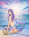 Alena Lazareva クロスステッチ刺しゅうチャート HAED 図案 【Mini Blue Mermaid AL】 Heaven And Earth Designs 難しい 上級者 人魚 マーメイド 海