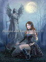 クロスステッチししゅうチャート ファンタジー・ウーマンと黒猫 Heaven And Earth Designs 輸入 Alena Lazareva 全面刺し F...