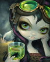 HAED 手芸 クロスステッチ刺しゅう図案 Jasmine Becket Griffith 【アブサン(薬草酒)とゴーグル】 Mini Absinthe Gog...