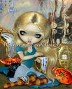 HAED 手芸 クロスステッチ刺繍チャート Jasmine Becket Griffith 【ダリの夢の中のアリス】 Mini Alice In A Dali ...