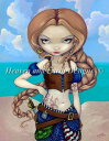 HAED 手芸図案 クロスステッチ刺しゅうチャート 【モリーモーガン大尉】Mini Captain Molly Morgan