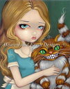 HAED 手芸 クロスステッチ刺しゅう図案 【チェシャ猫の抱擁】 Cheshire Cat Cuddle