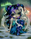 Jasmine Becket-Griffith クロスステッチ刺しゅうチャート HAED 図案 【Supersized Frost Dragonling Max...