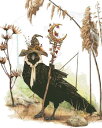 HAED 手芸 クロスステッチ刺しゅう図案 【クレセント・ヒル/背景無し】 The Crow Of Crescent Hill NO BK