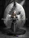 Anne Stokes クロスステッチ 刺しゅう チャート HAED 図案 【 Supersized Prayer For The Fallen Max Col...