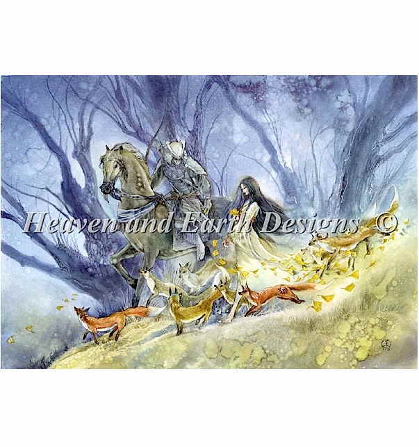 クロスステッチ刺繍チャート HAED 手芸 【きつね】 Kitsune