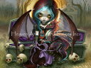 クロスステッチ図案 刺しゅう チャート HAED 手芸 上級者 【吸血鬼ドラゴンリング】 Vampire Dragonling