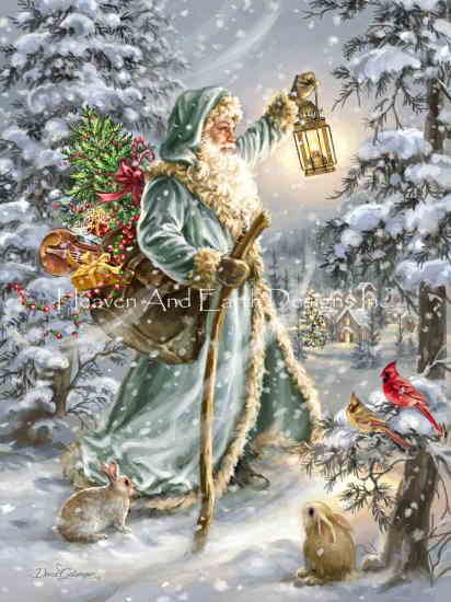 Dona Gelsinger クロスステッチ刺しゅうチャート HAED 図案 【Saint Nicholas / Saint Nicholas Max Co..