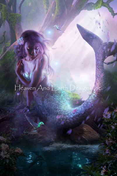 Alexandra V. Bach クロスステッチ刺しゅうチャート HAED 図案 【Daphne】 Heaven And Earth Designs ..