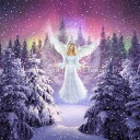 Gerry Lofaro クロスステッチ刺しゅうチャート HAED 図案 【 Mini Snow Angel GL 】 Heaven And Earth Des...