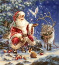 Dona Gelsinger クロスステッチ刺しゅうチャート HAED 図案 【 Mini Christmas Visit 】 Heaven And Earth...