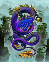 Vincent Hie クロスステッチ刺しゅうチャート HAED 図案 【Good Fortune Dragon】 Heaven And Earth Desig...