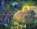 Josephine Wall クロスステッチ 図案 刺しゅう チャート 【Mending an Angels Wing】 Heaven And Earth De...