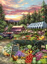Dona Gelsinger クロスステッチ 図案 刺しゅう チャート 【Farm Stand】 Heaven And Earth Designs 輸入 上級者...