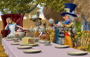 John Patience クロスステッチ 図案 刺しゅう チャート 【The Mad Hatters Tea Party JP】 Heaven And Earth Designs 輸入 上級者 不思議の国のアリス アリス お茶会 マッドハッター 三月ウサギ