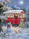 Dona Gelsinger クロスステッチ 図案 刺しゅう チャート 【Snowy Retreat】 Heaven And Earth Designs 輸入 ...