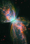 NASA Images クロスステッチ 図案 刺しゅう チャート 【Butterfly Nebula】 Heaven And Earth Designs 輸入 上級者 宇宙 星雲 NGC 6302 惑星状星雲 バタフライ星雲