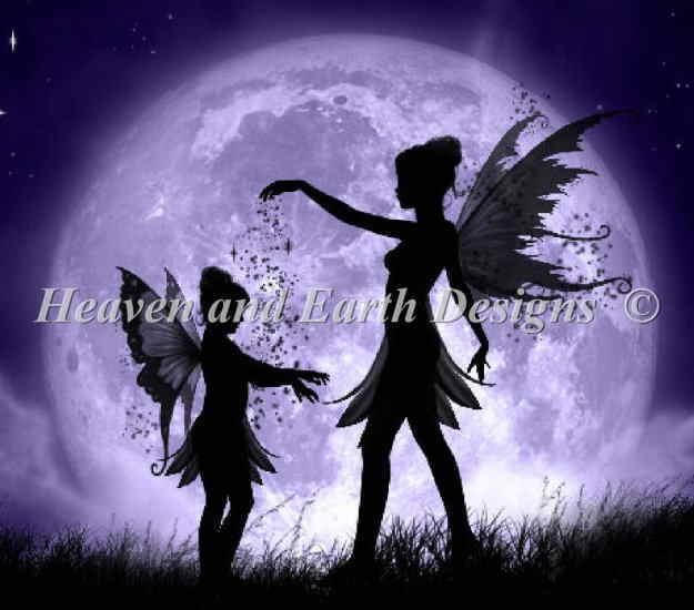 クロスステッチ図案 刺しゅう HAED 手芸 上級者 【フェアリー・シスターズ】 QS Fairy Sisters