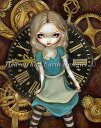 HAED 手芸 クロスステッチ刺しゅう図案 【時計仕掛けのアリス】 QS Alice In Clockwork