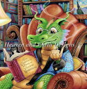 クロスステッチ図案 チャート HAED 上級者 【文学的なドラゴン】 QS Literate Dragon