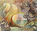 クロスステッチ図案チャート HAED 手芸 上級者 【船と貝】 QS Ships and Shell
