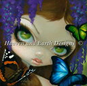 HAED 手芸 クロスステッチ刺繍チャート 【フェイス・オブ・フェアリー】 Faces of Faery 212