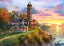 HAED クロスステッチ図案 チャート 【サンセット・ライトハウス】 Mini Sunset Lighthouse