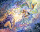 Josephine Wall クロスステッチ刺しゅうチャート HAED 図案 【Let Your Imagination Fly Max Colors】 Heaven And Earth Designs 輸入 上級者 夢 妖精 フェアリー 少女 女の子 幼女 お城 キャッスル 星 蝶 バタフライ 雲 星雲