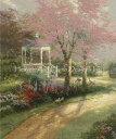 Heaven And Earth Designs クロスステッチ図案 チャート 【朝のハナミズキとガゼボ】 Morning Dogwood Gazebo