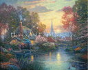 Heaven And Earth Designs クロスステッチ図案 チャート 【Nanette's Cottage Max Colors】 Thomas Kinkade