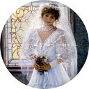 Heaven And Earth Designs クロスステッチ図案 チャート 【ブライダルベール】 Bridal Veil