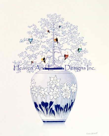 Heaven And Earth Designs クロスステッチ図案 チャート 【スプリング・タイム】 Springtime GF