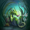 HAED クロスステッチ図案 チャート 【ベビー・スノードロップ・ドラゴン】 Mini Baby Dewdrop Dragon