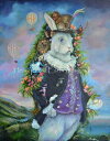 Sue Clyne クロスステッチ刺しゅうチャート HAED 図案 【 White Rabbit SC 】 Heaven And Earth Designs 輸入 上級者 うさぎ ウサギ 兎
