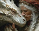 Dragon Muse クロスステッチ刺しゅうチャート HAED 図案 【 White Witch Request A Size 】 Heaven And Ea...