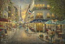 Thomas Kinkade Studios クロスステッチ 刺しゅう チャート HAED 図案 【 Paris Cafe 】 Heaven And Earth...