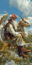 Dragon Muse クロスステッチ 刺しゅう チャート HAED 図案 【 Gdad And Dozer 】 Heaven And Earth Design...