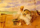 Vicente Palmaroli Y Gonzàlez クロスステッチ 刺しゅう チャート HAED 図案 【 At The Beach 】 Hea...